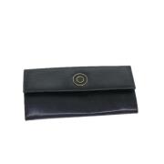 Pre-owned Leather wallets Celine Vintage , Black , Dames