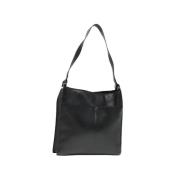 Pre-owned Leather gucci-bags Gucci Vintage , Black , Dames