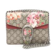 Pre-owned Canvas gucci-bags Gucci Vintage , Beige , Dames