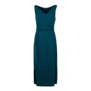 Elegante Groene Jurk voor Vrouwen Manila Grace , Green , Dames