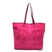 Pre-owned Leather shoulder-bags Prada Vintage , Pink , Dames