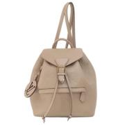 Pre-owned Canvas backpacks Louis Vuitton Vintage , Beige , Dames