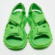 Pre-owned Rubber sandals Balenciaga Vintage , Green , Heren