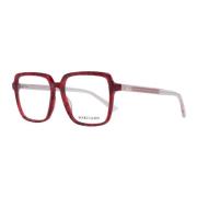 Bourgondische Vierkante Optische Monturen voor Vrouwen Guess , Red , D...