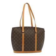 Pre-owned Canvas totes Louis Vuitton Vintage , Brown , Dames