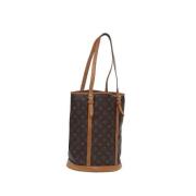 Pre-owned Canvas louis-vuitton-bags Louis Vuitton Vintage , Brown , Da...