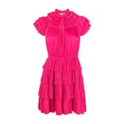 Elegante Roze Midi Jurk Ulla Johnson , Pink , Dames