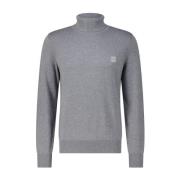 Kasjmier Coltrui Trui Akira Hugo Boss , Gray , Heren