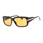 Bruine Lens Geïnjecteerde Zonnebril Guess , Black , Dames