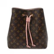 Pre-owned Canvas louis-vuitton-bags Louis Vuitton Vintage , Brown , Da...