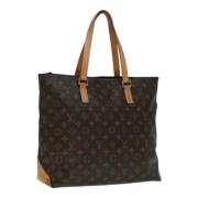 Pre-owned Canvas totes Louis Vuitton Vintage , Brown , Dames