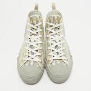 Pre-owned Mesh sneakers Dior Vintage , Gray , Heren