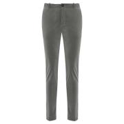 Ribfluwelen Herenbroek Slim Fit RRD , Gray , Heren