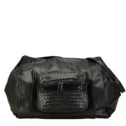 Pre-owned Leather shoulder-bags Bottega Veneta Vintage , Black , Dames