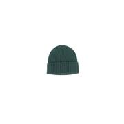 Groene Logo Front Wollen Hoed Saint Barth , Green , Unisex