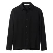 Zwarte Rampoua Shirt Séfr , Black , Heren