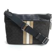 Pre-owned Canvas shoulder-bags Coach Pre-owned , Black , Dames