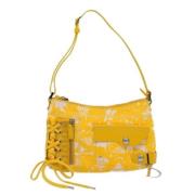 Pre-owned Canvas dior-bags Dior Vintage , Yellow , Dames