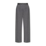 ‘Valeria’ wollen broek Max Mara , Gray , Dames