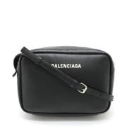 Pre-owned Leather balenciaga-bags Balenciaga Vintage , Black , Dames