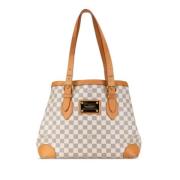 Pre-owned Leather louis-vuitton-bags Louis Vuitton Vintage , White , D...