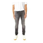 Slim Fit Mid Waist Jeans Pepe Jeans , Gray , Heren