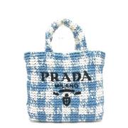 Pre-owned Raffia handbags Prada Vintage , Multicolor , Dames