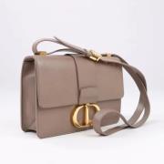 Pre-owned Leather dior-bags Dior Vintage , Beige , Dames