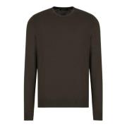 Cashmere Crewneck Sweater Armani Exchange , Green , Heren