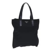 Pre-owned Nylon totes Prada Vintage , Black , Dames