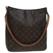 Pre-owned Canvas louis-vuitton-bags Louis Vuitton Vintage , Brown , Da...