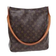 Pre-owned Canvas louis-vuitton-bags Louis Vuitton Vintage , Brown , Da...