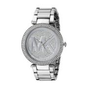 Elegante Roestvrijstalen Analoge Horloge Michael Kors , Gray , Dames