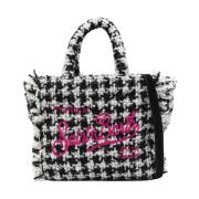 Klassieke Tweed Vanity Mini Tas Saint Barth , Black , Dames