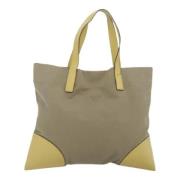 Pre-owned Canvas totes Prada Vintage , Beige , Dames