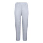 Geplooide Homme Broek Issey Miyake , Gray , Heren