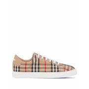 Beige Sneakers Stijlvolle Schoenen Burberry , Beige , Dames