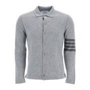 Kasjmier Vest met 4-Bar Detail Thom Browne , Gray , Heren