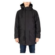 Nylon Poly Jas Herfst/Winter Collectie Replay , Black , Heren