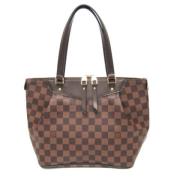 Pre-owned Canvas louis-vuitton-bags Louis Vuitton Vintage , Brown , Da...