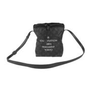 Pre-owned Leather louis-vuitton-bags Louis Vuitton Vintage , Black , D...