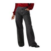 Wijde Pijp Jeans Yve-pa Harper & Yve , Gray , Dames