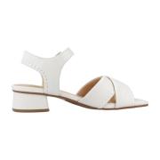 Stijlvolle High Heel Sandalen Clarks , White , Dames