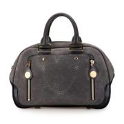 Pre-owned Suede louis-vuitton-bags Louis Vuitton Vintage , Black , Dam...