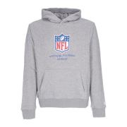 NFL Script Team Hoodie Heather Grey New Era , Gray , Heren