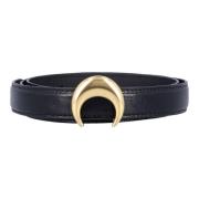 Maan Taille Riem Marine Serre , Black , Dames