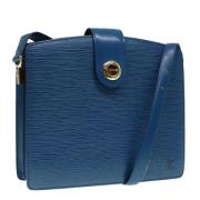 Pre-owned Leather louis-vuitton-bags Louis Vuitton Vintage , Blue , Da...