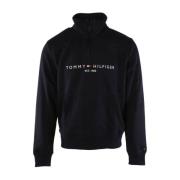 Blauwe T-sweater voor heren Tommy Hilfiger , Blue , Heren