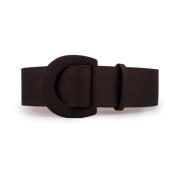 Stoffen riem met bedekte gesp MVP wardrobe , Brown , Dames