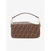 Pre-owned Leather fendi-bags Fendi Vintage , Brown , Dames